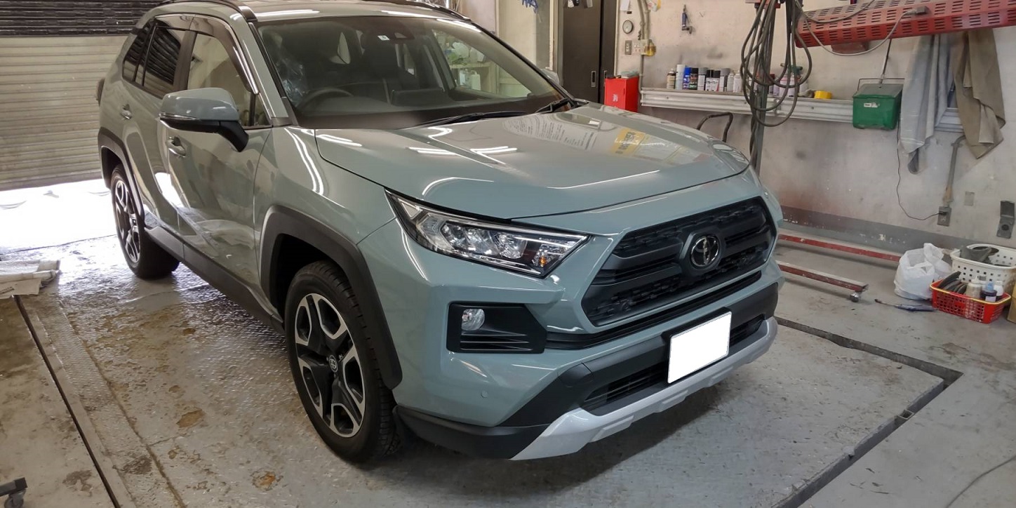 ＲＡＶ4　ラブ4　ボディコーティング施工